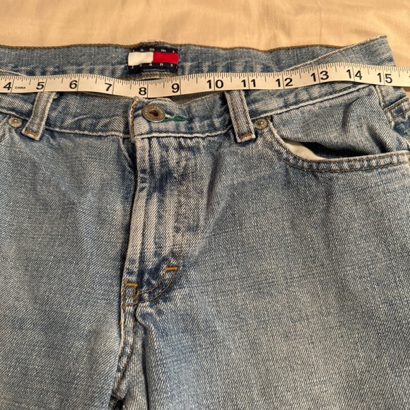 Tommy Hilfiger Jeans Vintage Y2K 2002 UAV UAV Tomboy Bootcut Denim Womens Size 9 - Picture 10 of 15